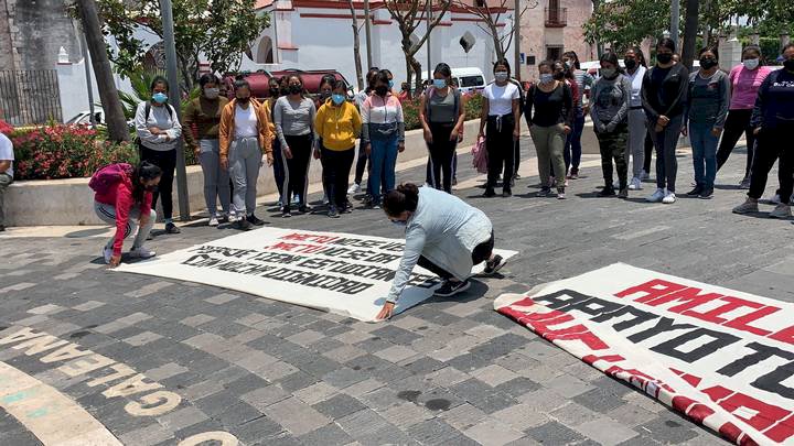 Exigen estudiantes la liberación de sus  compañeros de Chiapas y Puebla