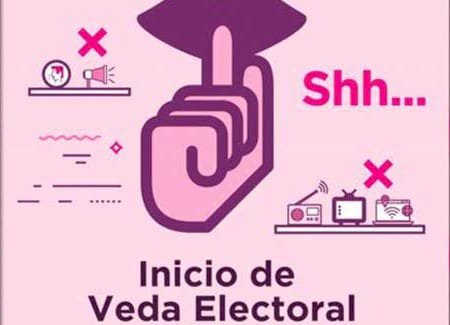 Se inició en Morelos  hoy la veda electoral
