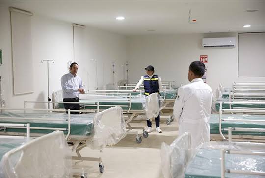 Hospitales covid comienzan a ser desmontados parcialmente