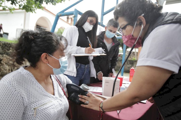 Fue un éxito la Caravana  de la Salud en Ahuatepec