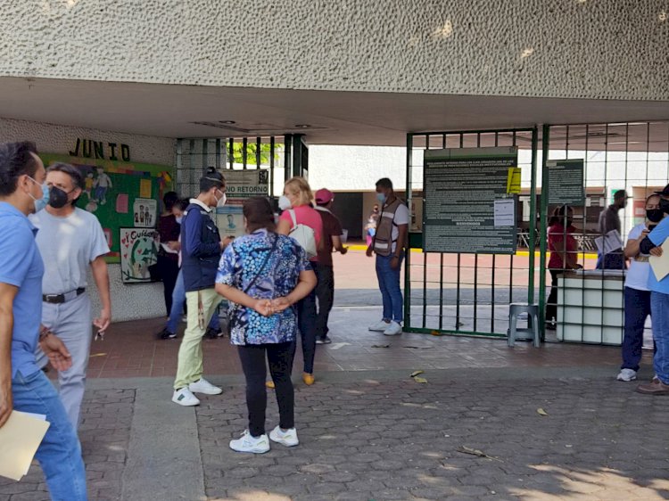 Este martes poca afluencia para vacunas en Cuernavaca