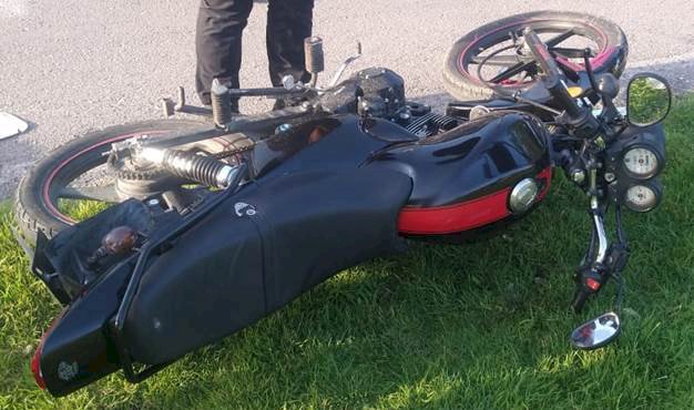 Se recuperó una moto Italika robada y abandonada en Xochi