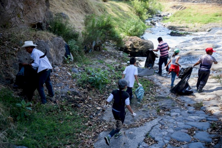 Colectivo, decidido en el rescate del Río Cuautla