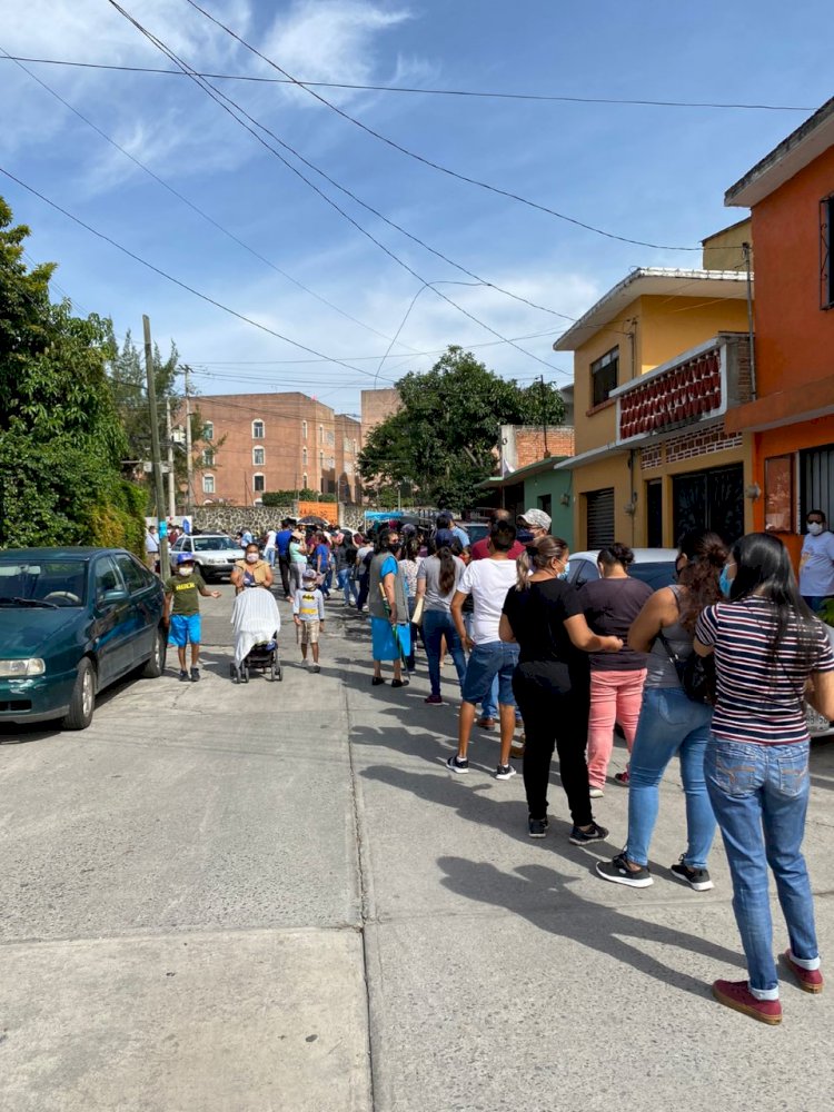 Amplia participación en vacunación de los de 30 a 39 años en Jiutepec