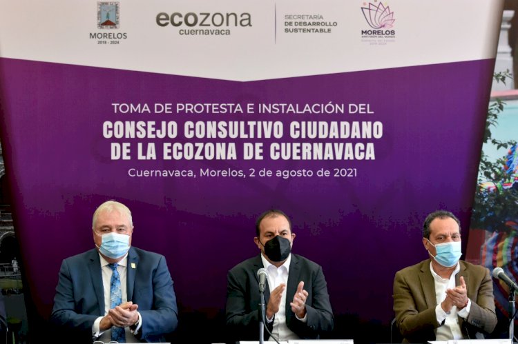 Instala Cuauhtémoc Blanco el Consejo Consultivo Ciudadano de la ecozona de Cuernavaca