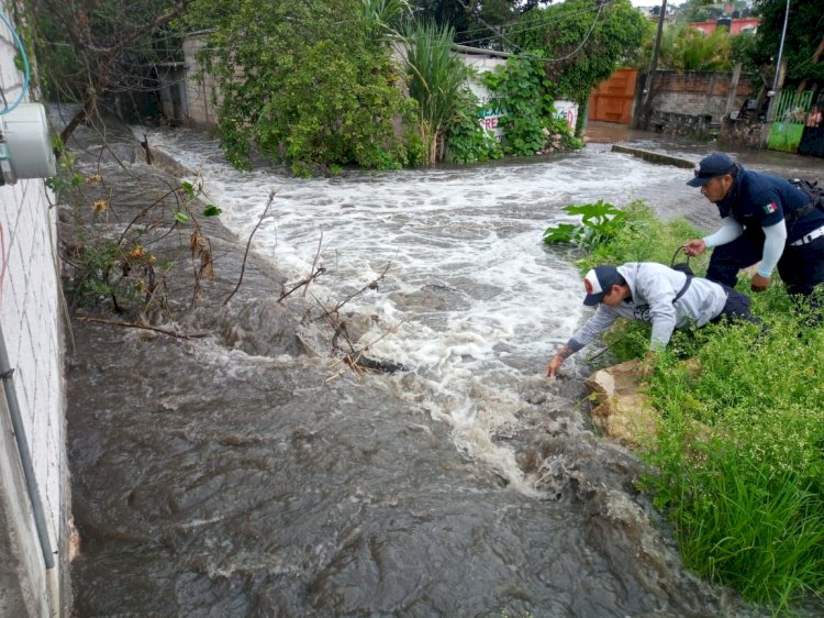 Pocas afectaciones con el paso  del huracán Grace por Morelos