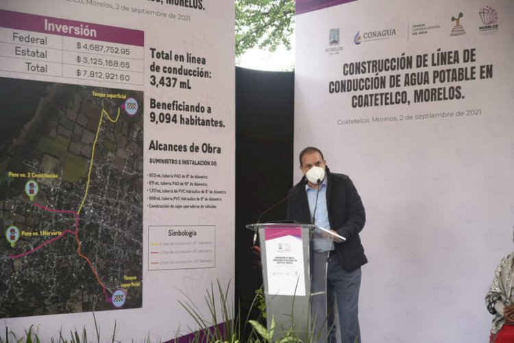 Realiza gobierno estatal obras hídricas en Coatetelco y Miacatlán