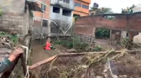 Reportan 200 personas afectadas en Tlayacapan por lluvias