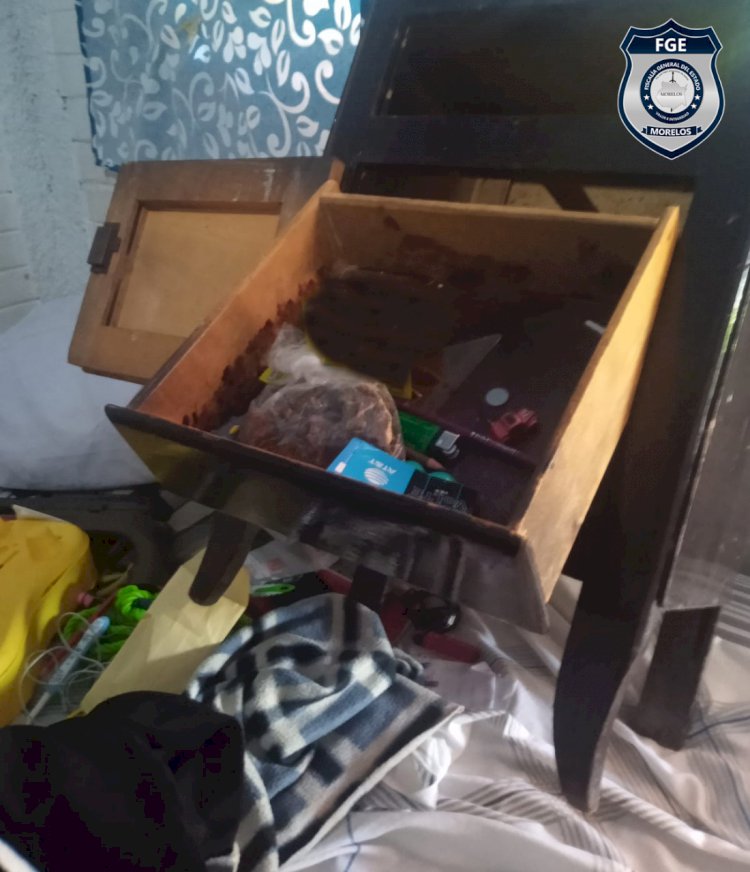 AIC cateó domicilio en Jonacatepec  por delitos contra la salud; un detenido