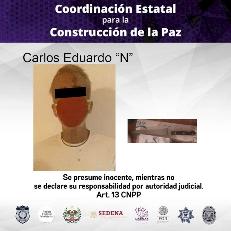 Sexagenario, atrapado como presunto homicida de septuagenario en Temixco