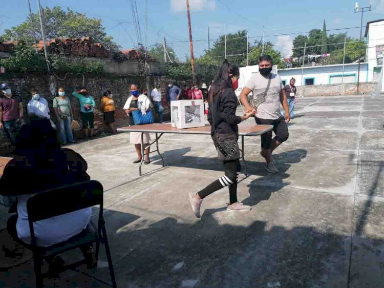 El domingo se realizaron elecciones en  el municipio indígena de Xoxocotla