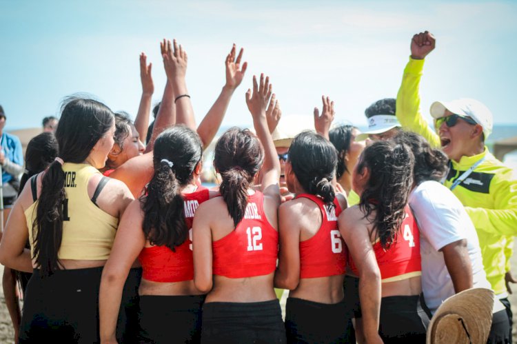 Morelos campeón nacional de ¨Beach Handball femenil¨ dentro del Festival Deportivo Mar y Playa 2021