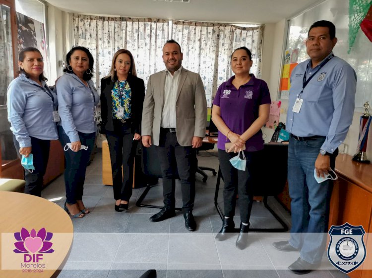 FGE y el DIF Morelos lograron acuerdo restaurativo en conflicto entre jóvenes