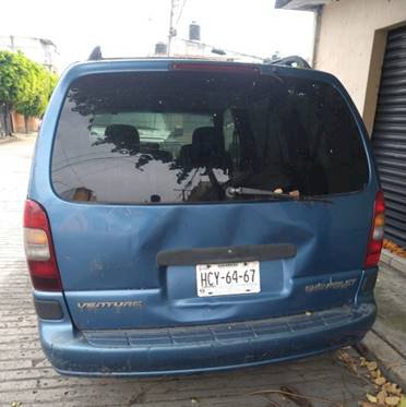 Se recuperó una camioneta Chevrolet robada en el municipio de Jiutepec