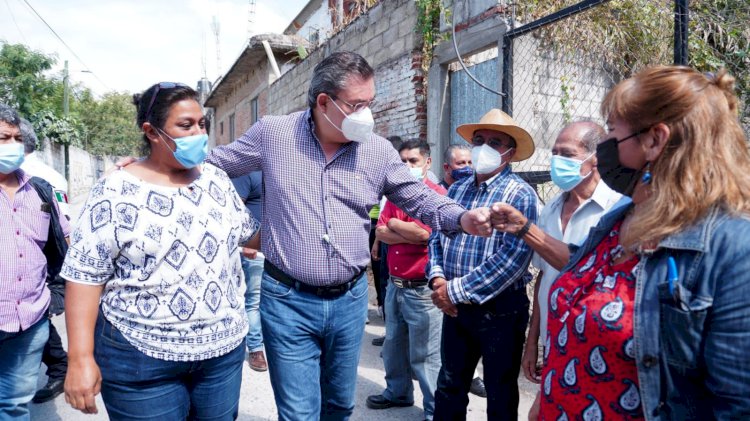 Quedó ayer ya reparada la calle  Poeta Isaías Alanís en Jiutepec