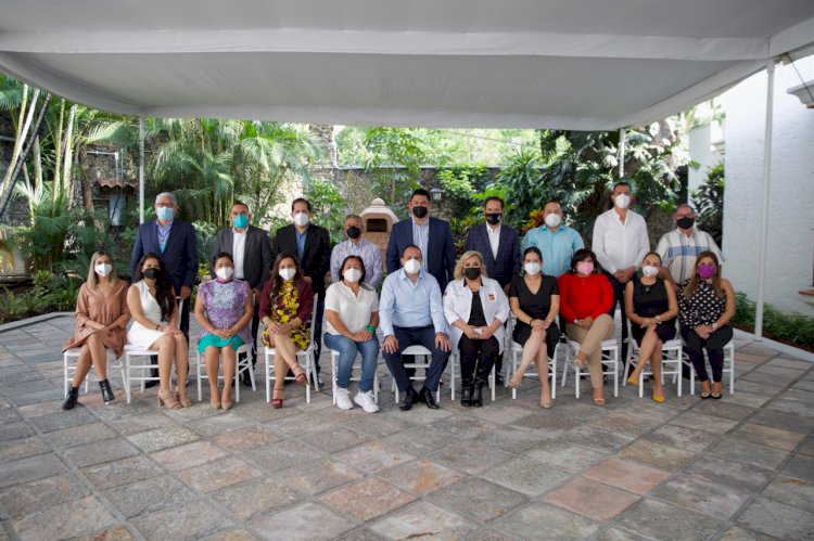 Coinciden Cuauhtémoc Blanco y diputados en trabajo coordinado por Morelos
