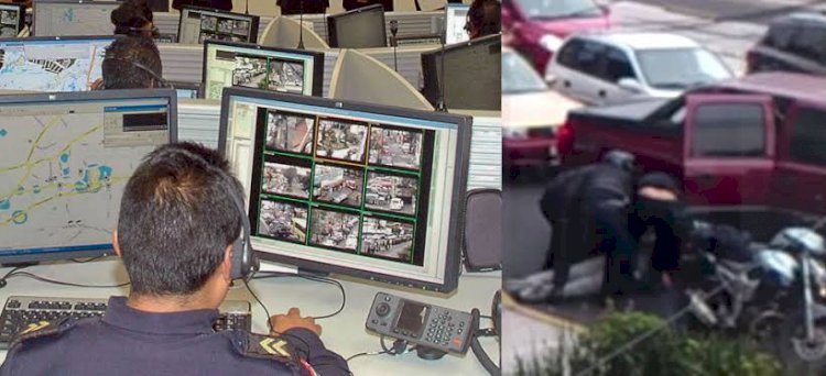 Huían a Cuernavaca con partes robadas en CDMX; los atrapan por videocámaras