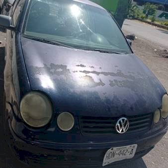 En Zacatepec pudieron recuperar un  Volkswagen Polo reportado robado
