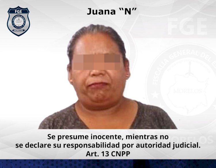 Mujer detenida señalada de apropiarse  de predio que no es suyo en Yautepec