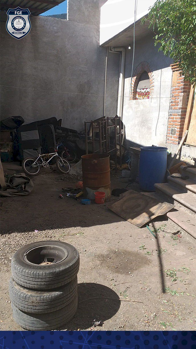 Fiscalía Metropolitana realiza cateo en  presunta casa de seguridad en Jiutepec