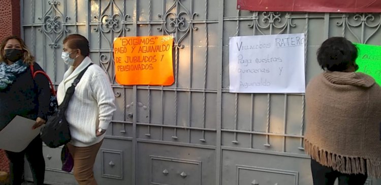 Cumplen jubilados y pensionados amenaza contra autoridades de Cuernavaca