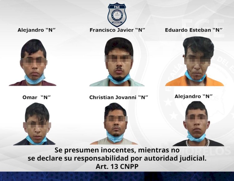 FGE, Sedena y CES  detienen a seis presuntos delincuentes con vehículos en Tlaltizapán