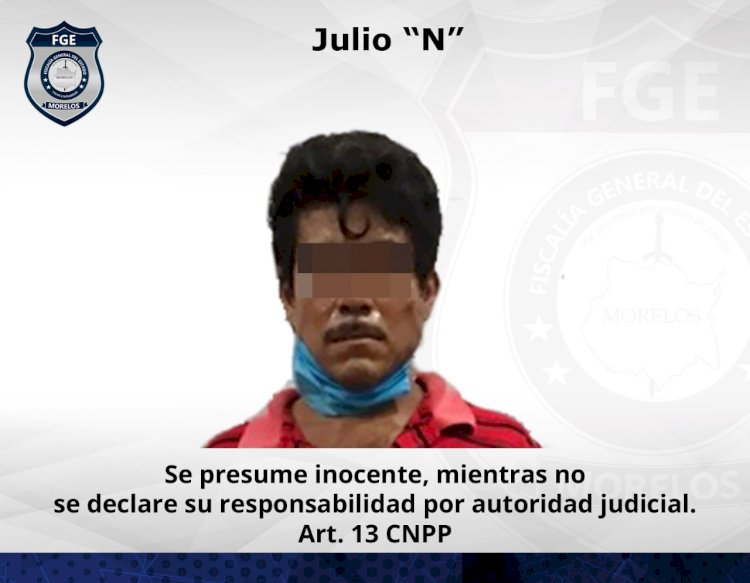 En Tlaltizapán, cayó hombre, presunto  culpable de violar a menor de 11 años