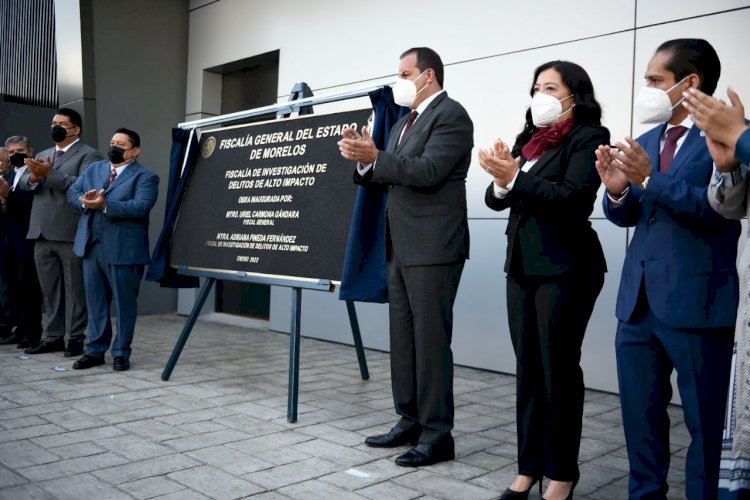 Asistió C  Blanco a inauguración de Fiscalía de Investigación Delitos de Alto Impacto