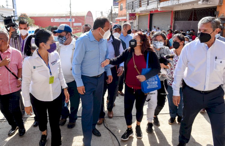 Fue inaugurada la pavimentación en calles de Cuernavaca que gestionó Mirna Zavala