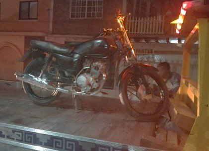 Lograron la recuperación de una motocicleta robada en Cuernavaca