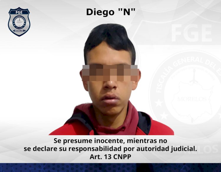 Prisión preventiva contra Diego,  por robo en tienda de Cuernavaca