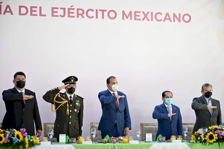 Reconoce el gobierno de Morelos al Ejército mexicano en su día