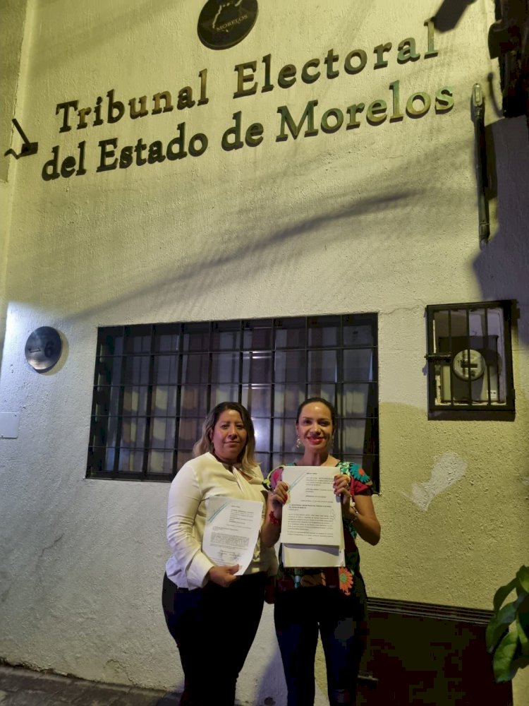Con mas de mil firmas se respalda la exigencia por el respeto a derechos Político-electorales de diputadas de Morelos