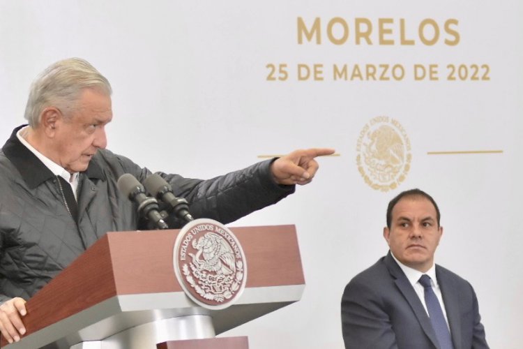 Refrenda AMLO el respaldo a Morelos y a su gobernador