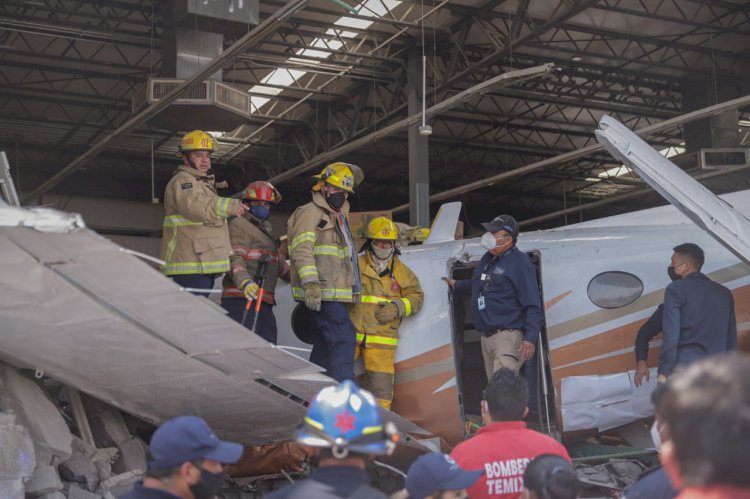 Son 7 las víctimas por la caída de una avioneta en Temixco