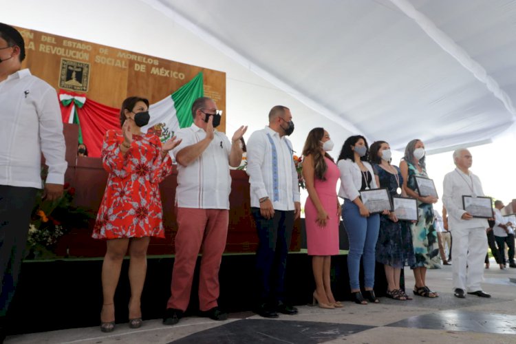 Conmemoran diputados CLIII Aniversario de la creación del estado de Morelos