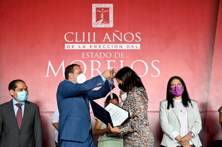 Entregó el gobernador la Venera José María Morelos y Pavón