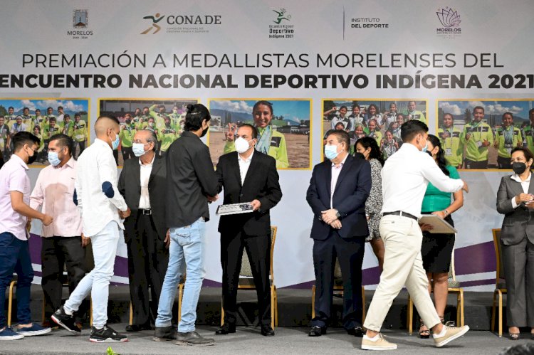 Refrenda Cuauhtémoc Blanco su respaldo a deportistas indígenas