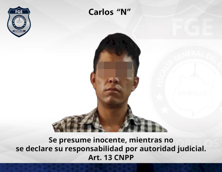 Este hombre es presunto coparticipe en homicidio de vecino de Yautepec