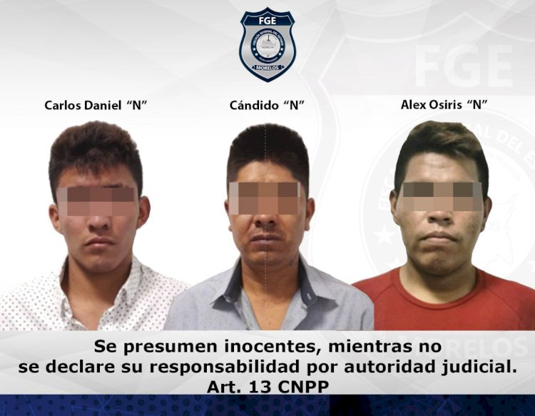 Detuvieron a tres señalados de ser miembros de la Familia Michoacana