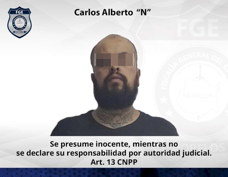 Ya fue vinculado Carlos Alberto,  por un asesinato en Atlatlahucan