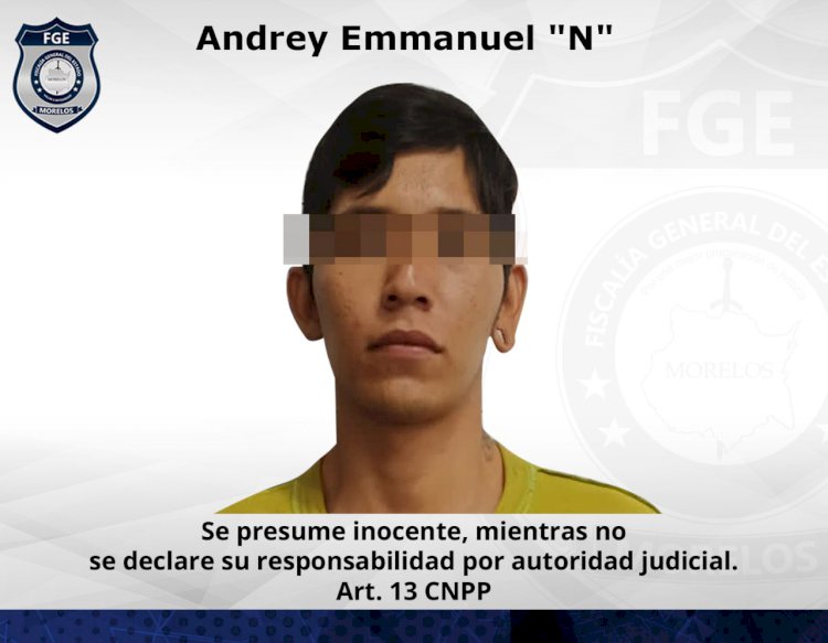 A prisión preventiva varón acusado  por robo calificado en Cuautla