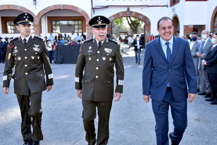 Dio la bienvenida el gobernador al nuevo comandante de la 24 Zona Militar