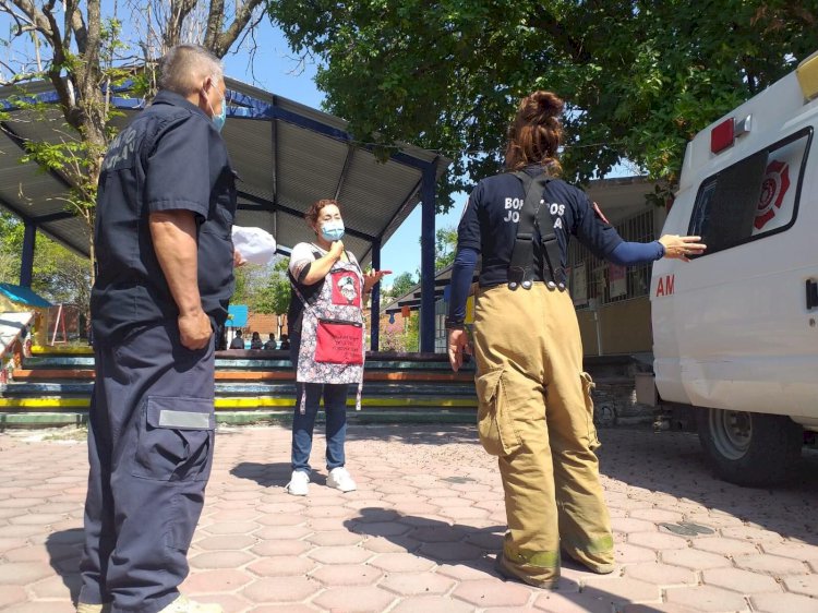 PC y bomberos de Jojutla impartieron taller sobre primeros auxilios