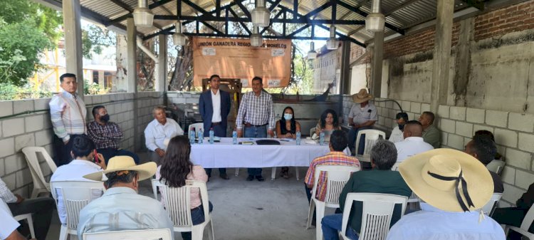 Se reunió ayer la FGE con la Unión Ganadera de Morelos