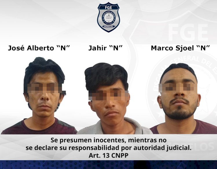 Presuntos aliados del Cártel de Sinaloa, detenidos en Tlaquiltenango