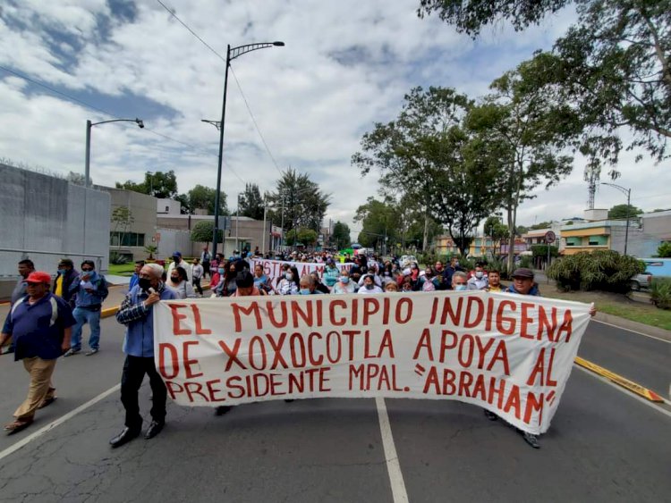 Llevan hasta la Ciudad de México el conflicto de Xoxocotla