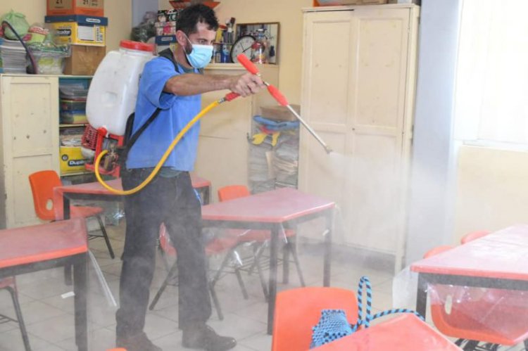 En escuelas de Cuautla se refuerzan medidas preventivas por el covid-19