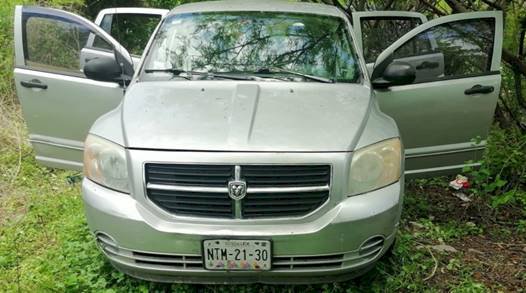 Se recuperaron dos vehículos robados en Jiutepec y Jojutla