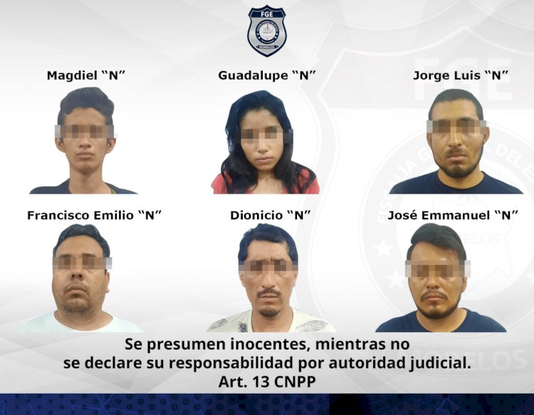 Presuntos delincuentes de Sinaloa, Sonora y CDMX cayeron en Jojutla